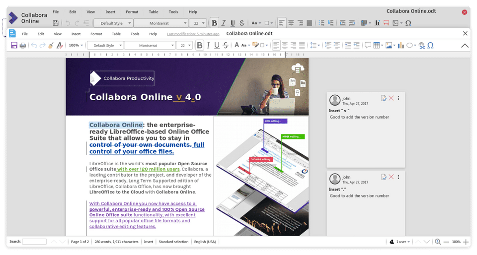 Collabora Online screenshot 3