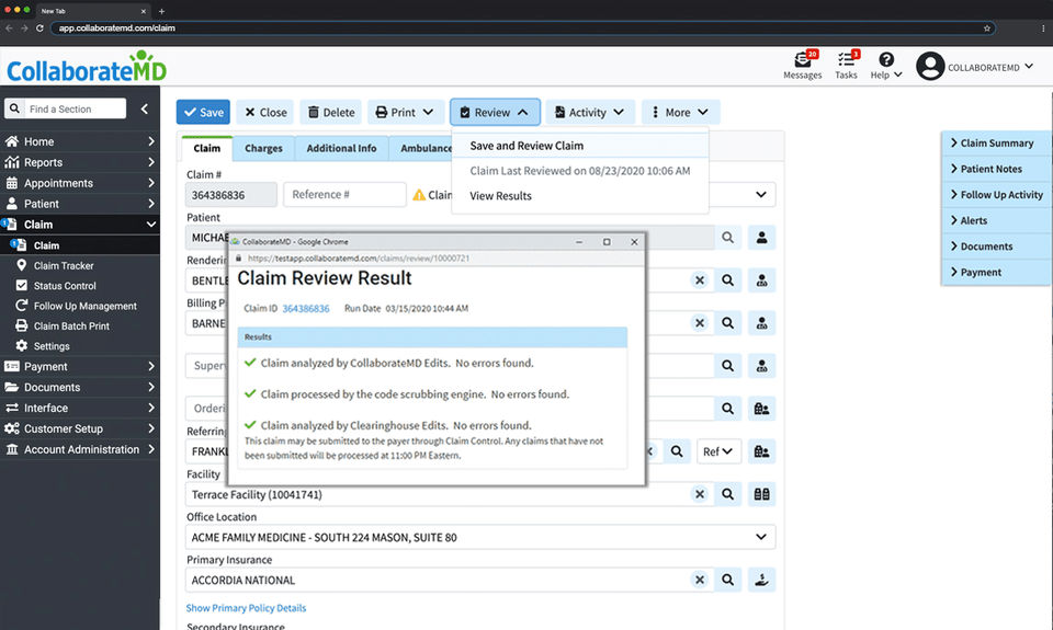 CollaborateMD screenshot 2
