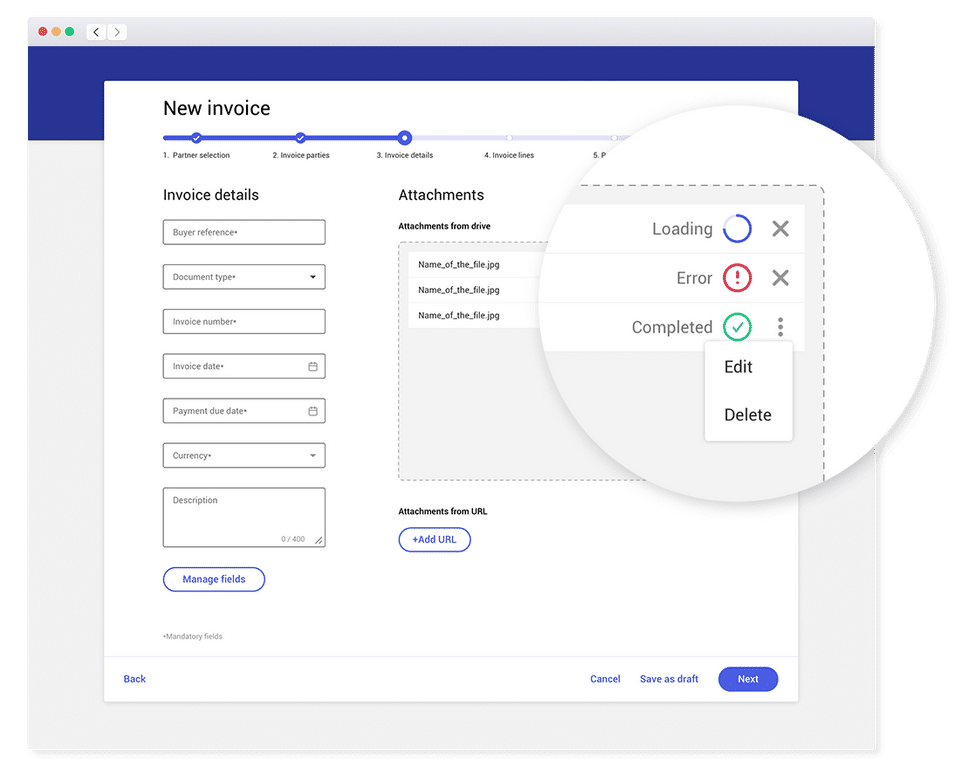 Comarch e-Invoicing screenshot 1