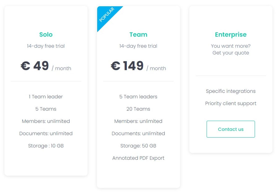Coment pricing