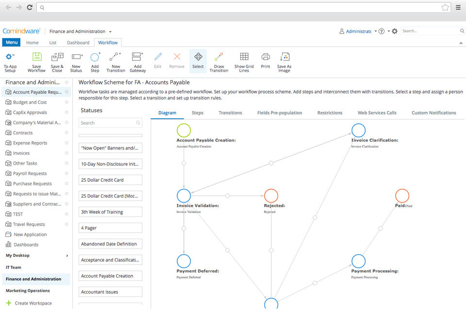 Comindware Tracker screenshot 3