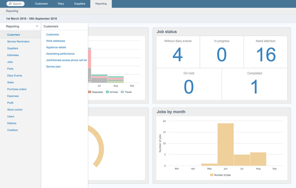 Commusoft screenshot 1