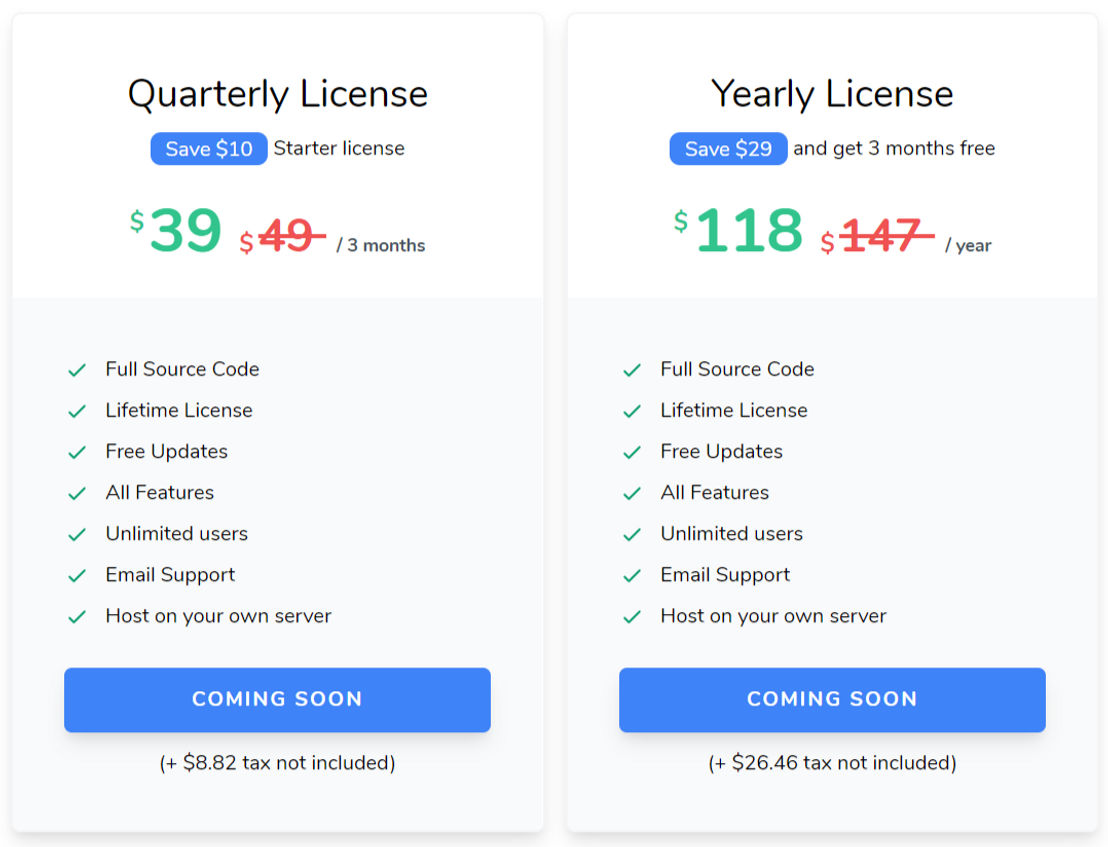 Concord CRM pricing 1