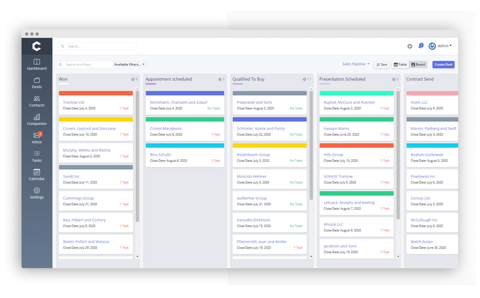 Concord CRM screenshot 1