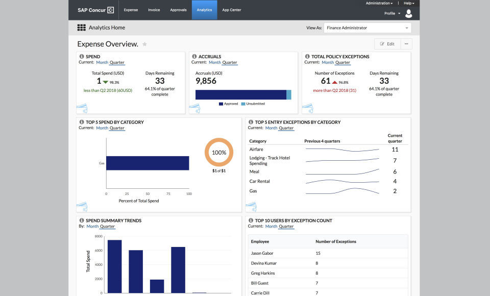 Concur Expense screenshot 3