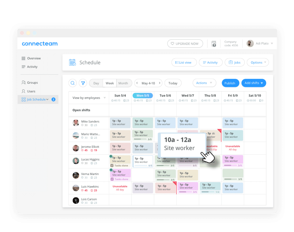 Connecteam screenshot 2