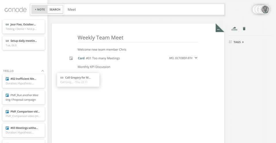 Conode screenshot 3