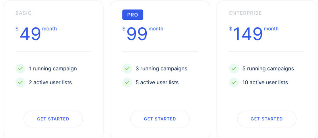 ContactBird pricing 1