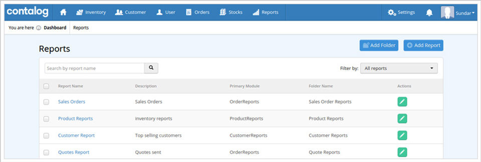 Contalog screenshot 1