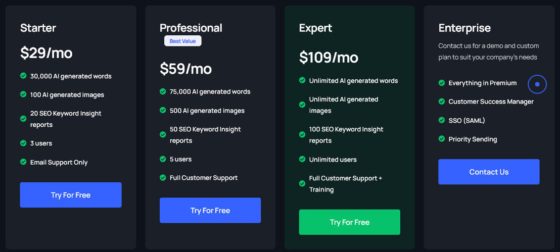 Contentedge pricing 1