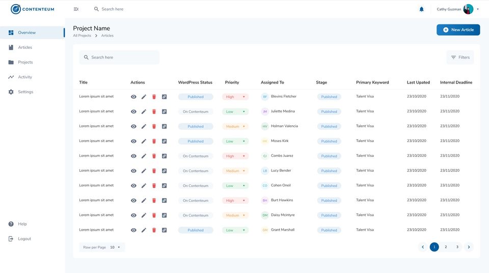 Contenteum screenshot 1