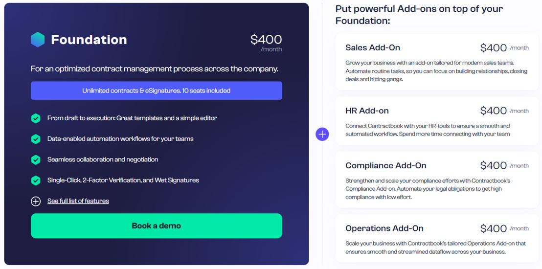 Contractbook pricing 1