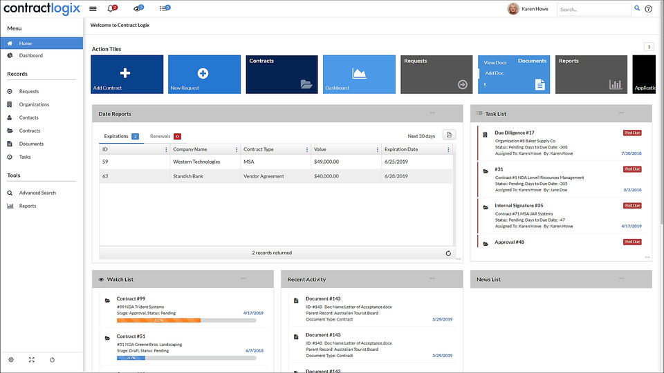 Contract Logix screenshot 1