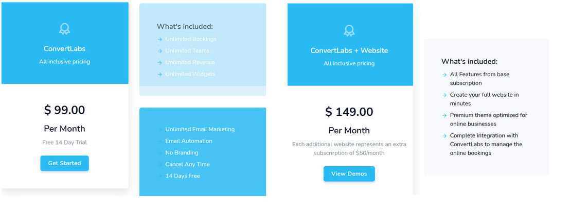 Convertlabs pricing 1