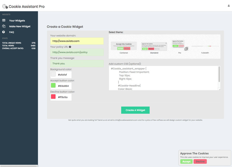 Cookie Assistant screenshot 2