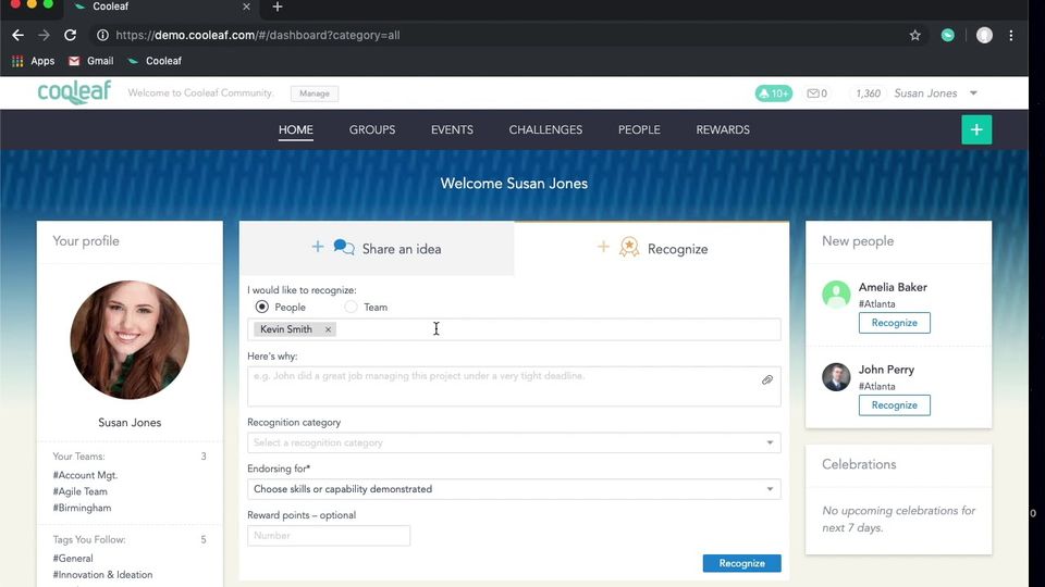 Cooleaf screenshot
