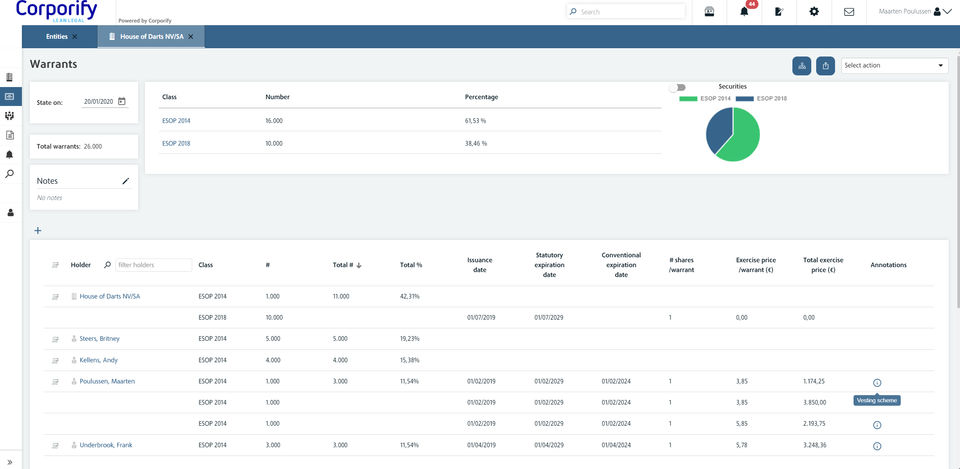 Corporify screenshot 3