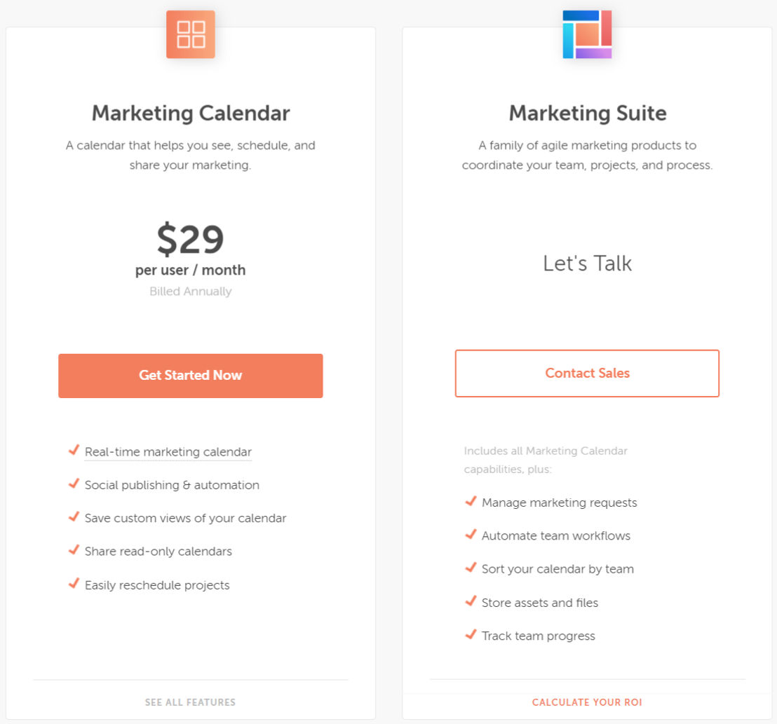 CoSchedule screenshot 1