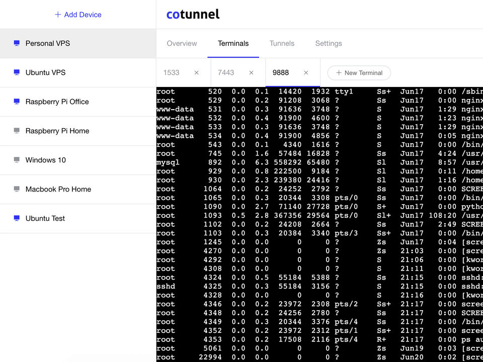 Cotunnel screenshot 3