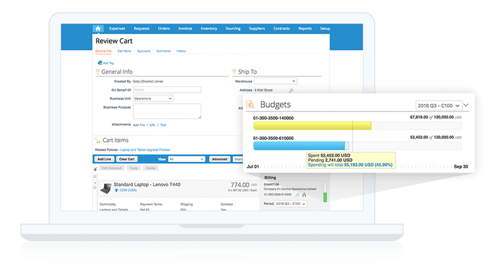 Coupa Procurement screenshot 2