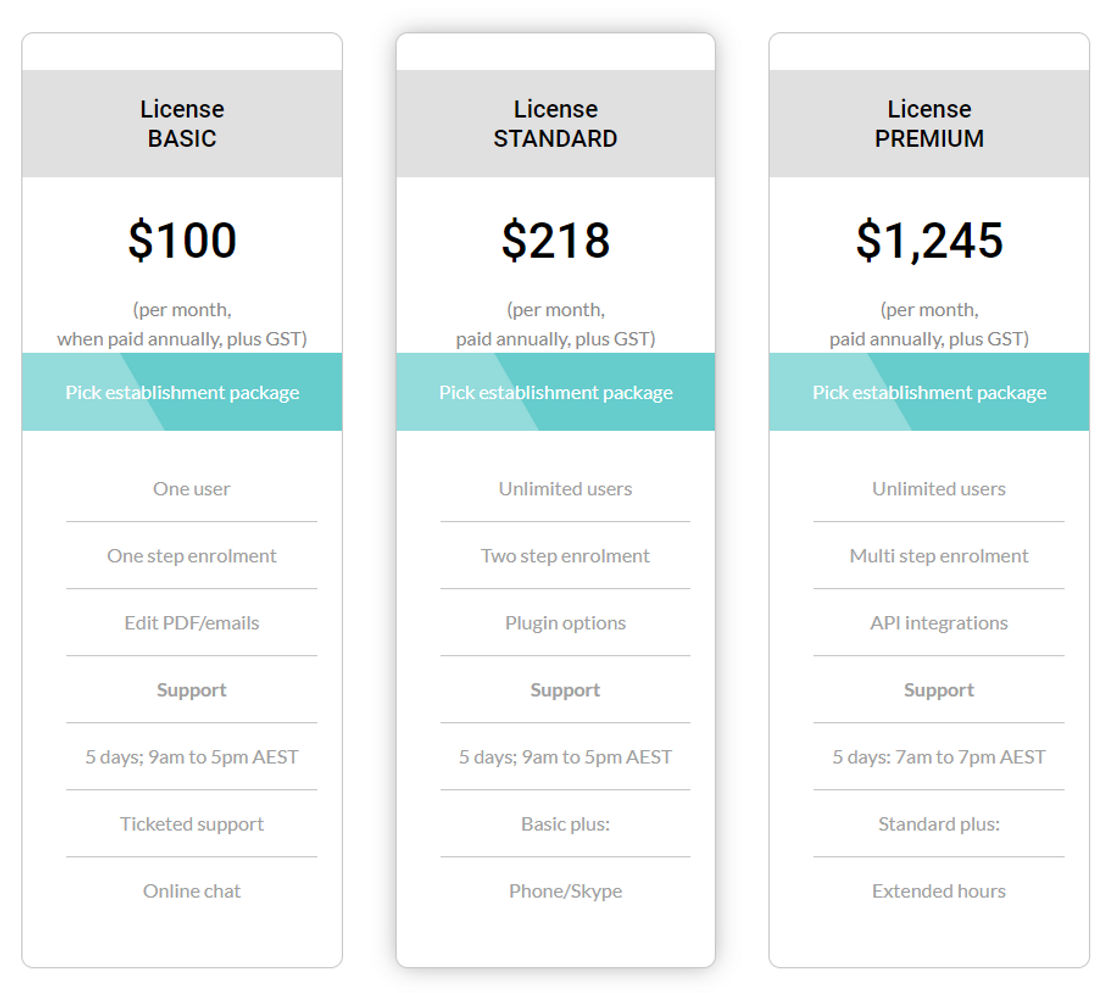 CourseSales.com pricing 1