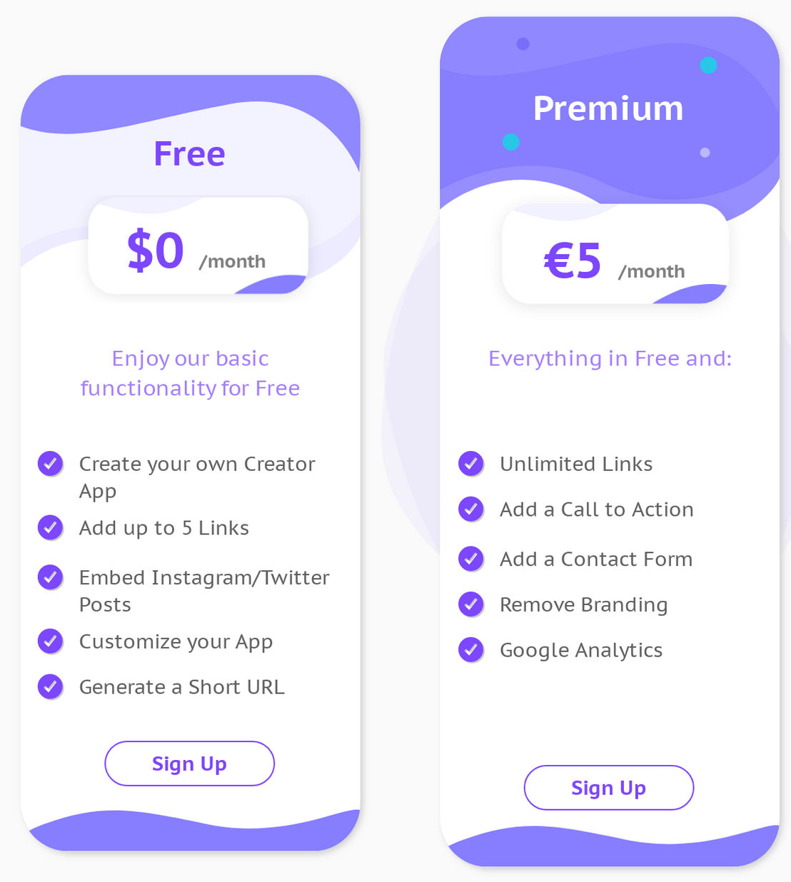 Creator Hub pricing 1