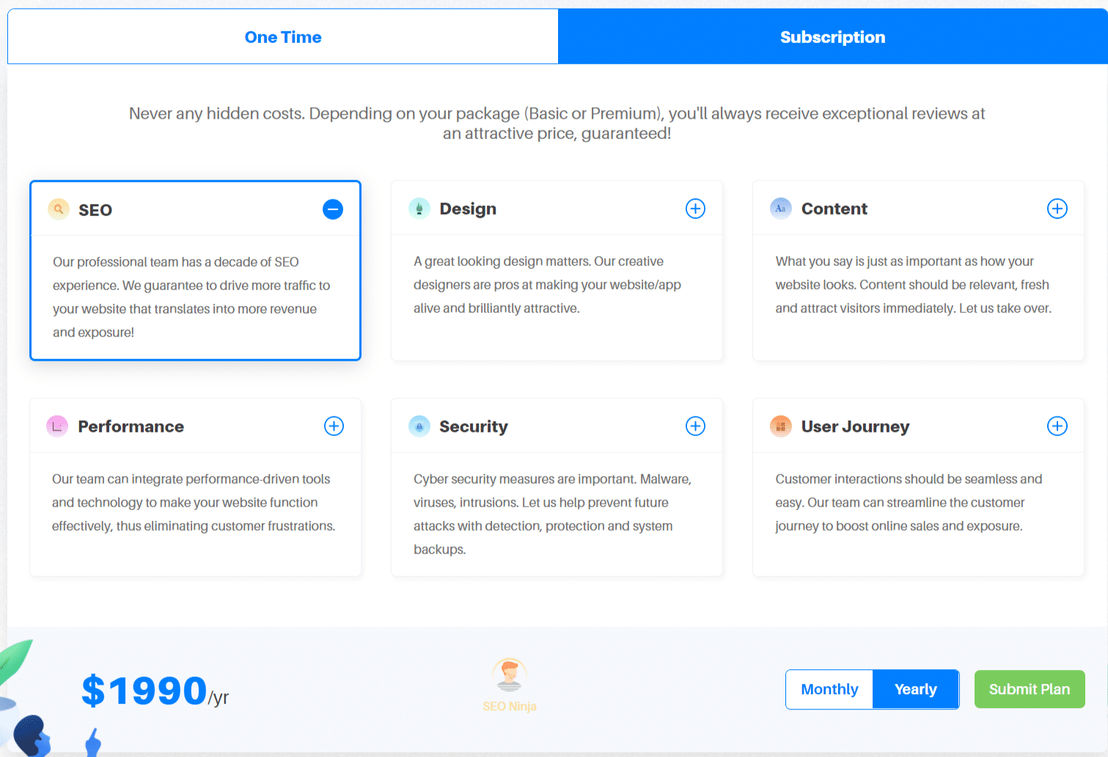 Critogo pricing 2