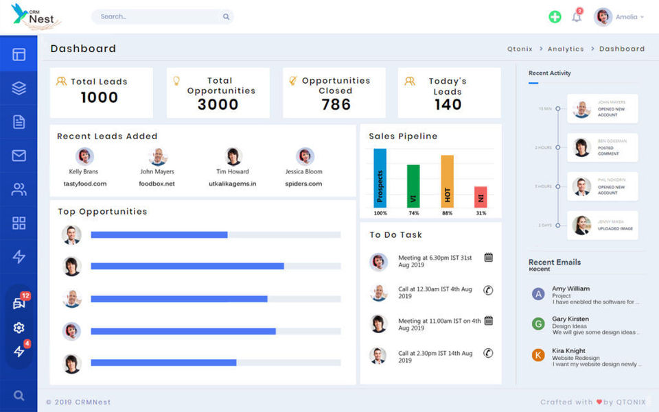 CRMNest screenshot 1