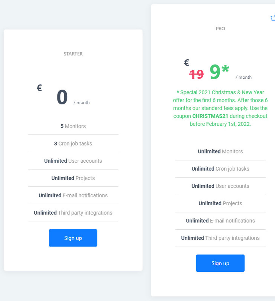 Cronly pricing 1