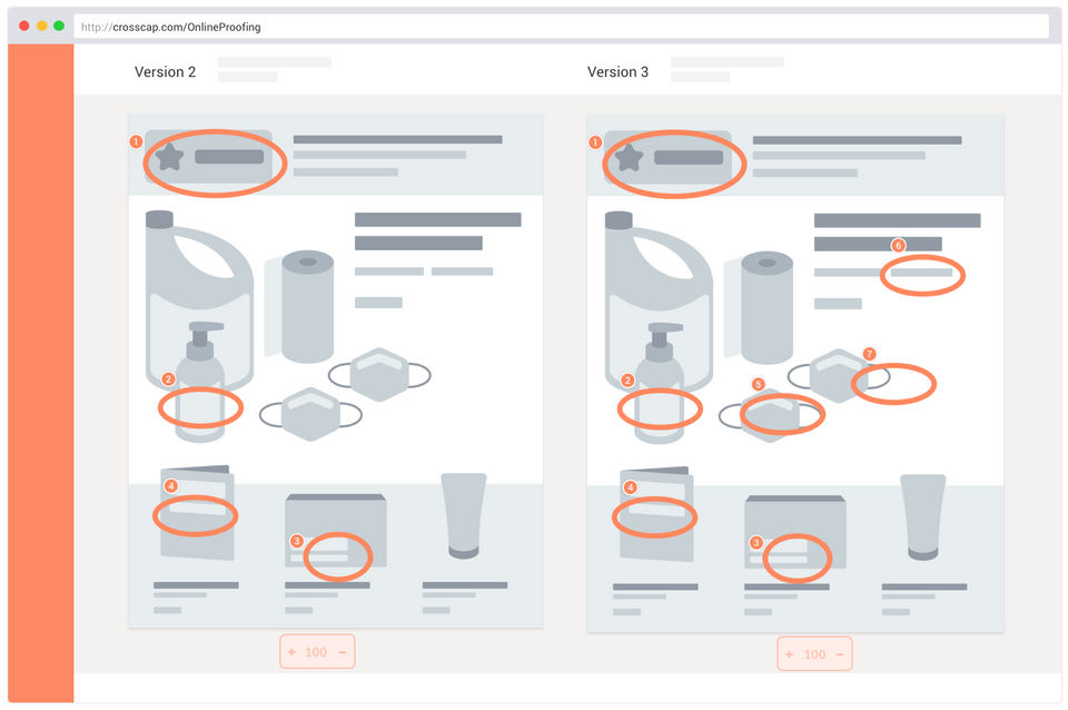 CrossCap Online Proofing screenshot 4
