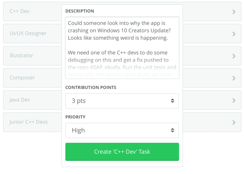 Crowdsourcer.io screenshot 1