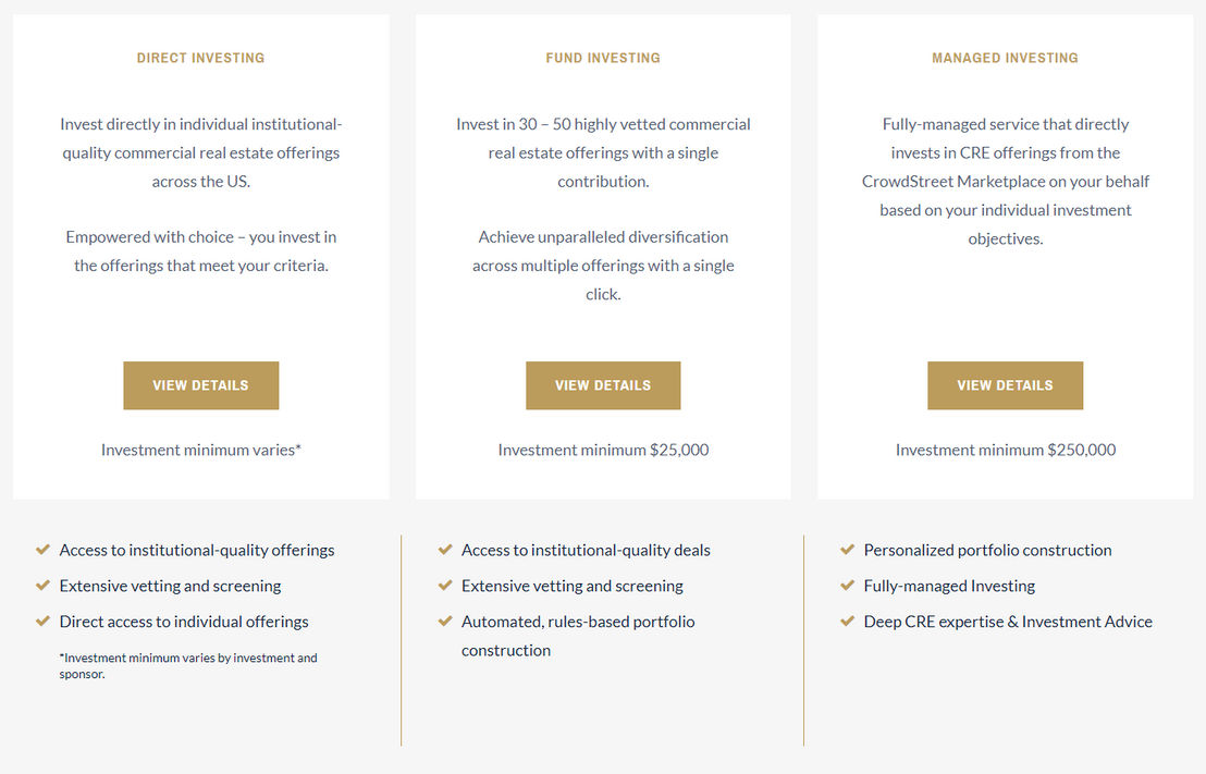 CrowdStreet pricing 1