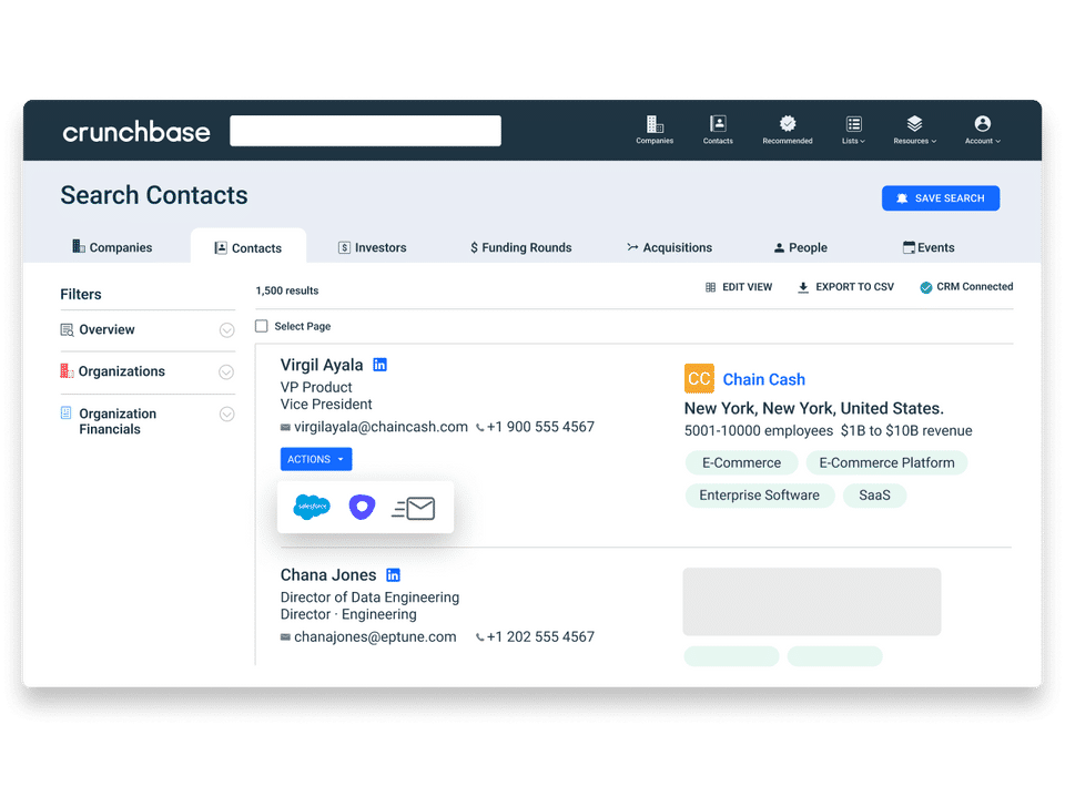 Crunchbase screenshot 2