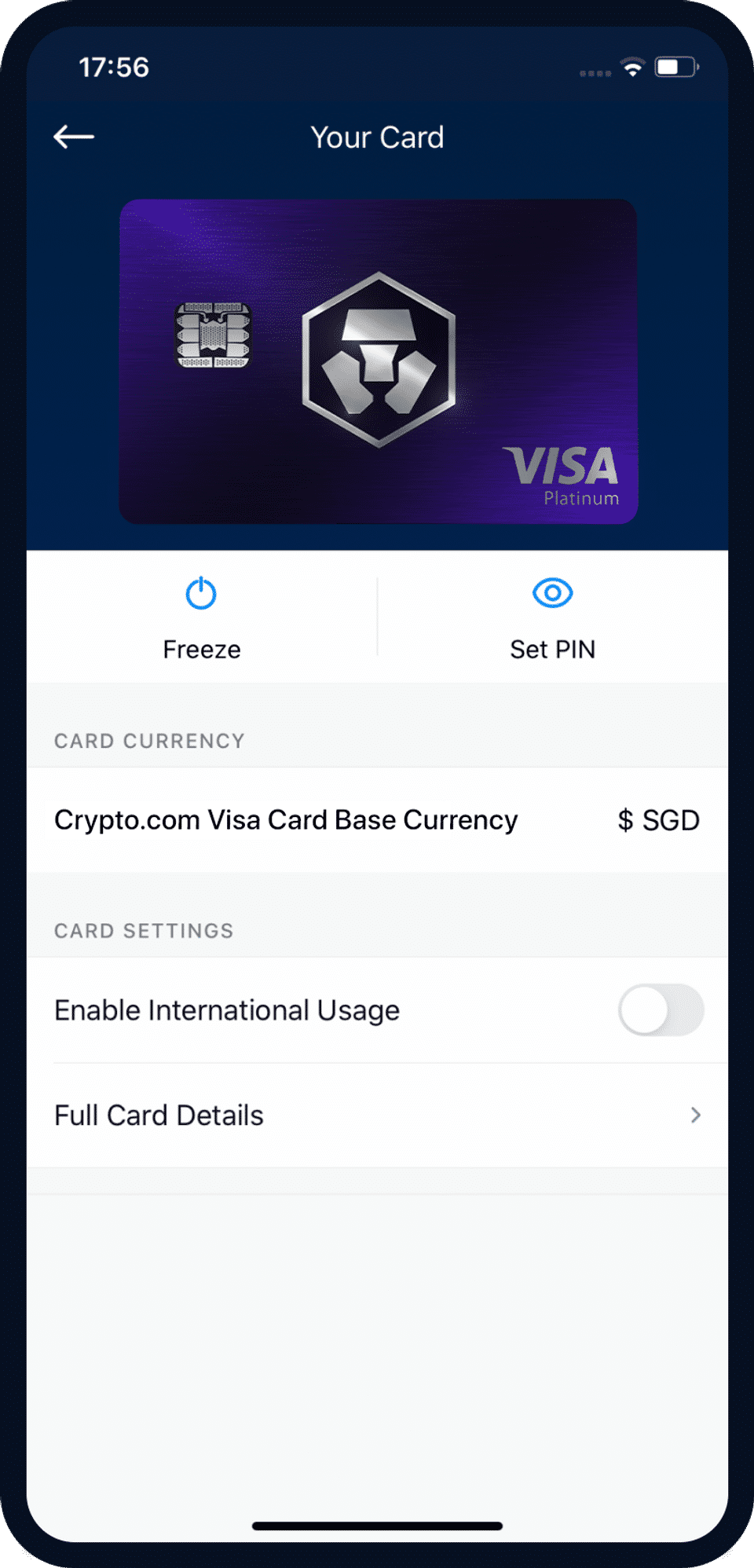 Crypto.com screenshot