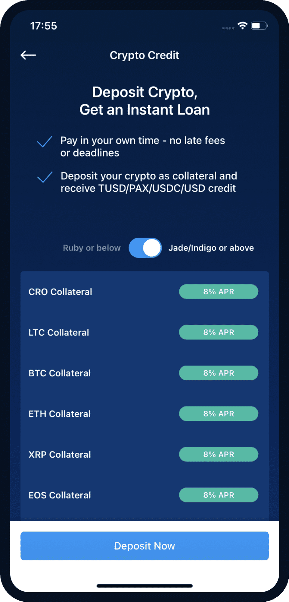 Crypto.com screenshot