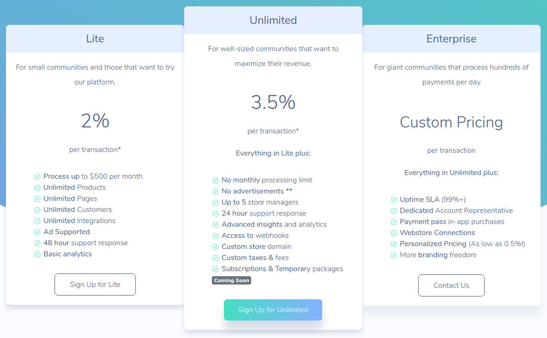 CubedPay screenshot 1