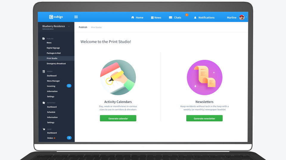 Cubigo screenshot