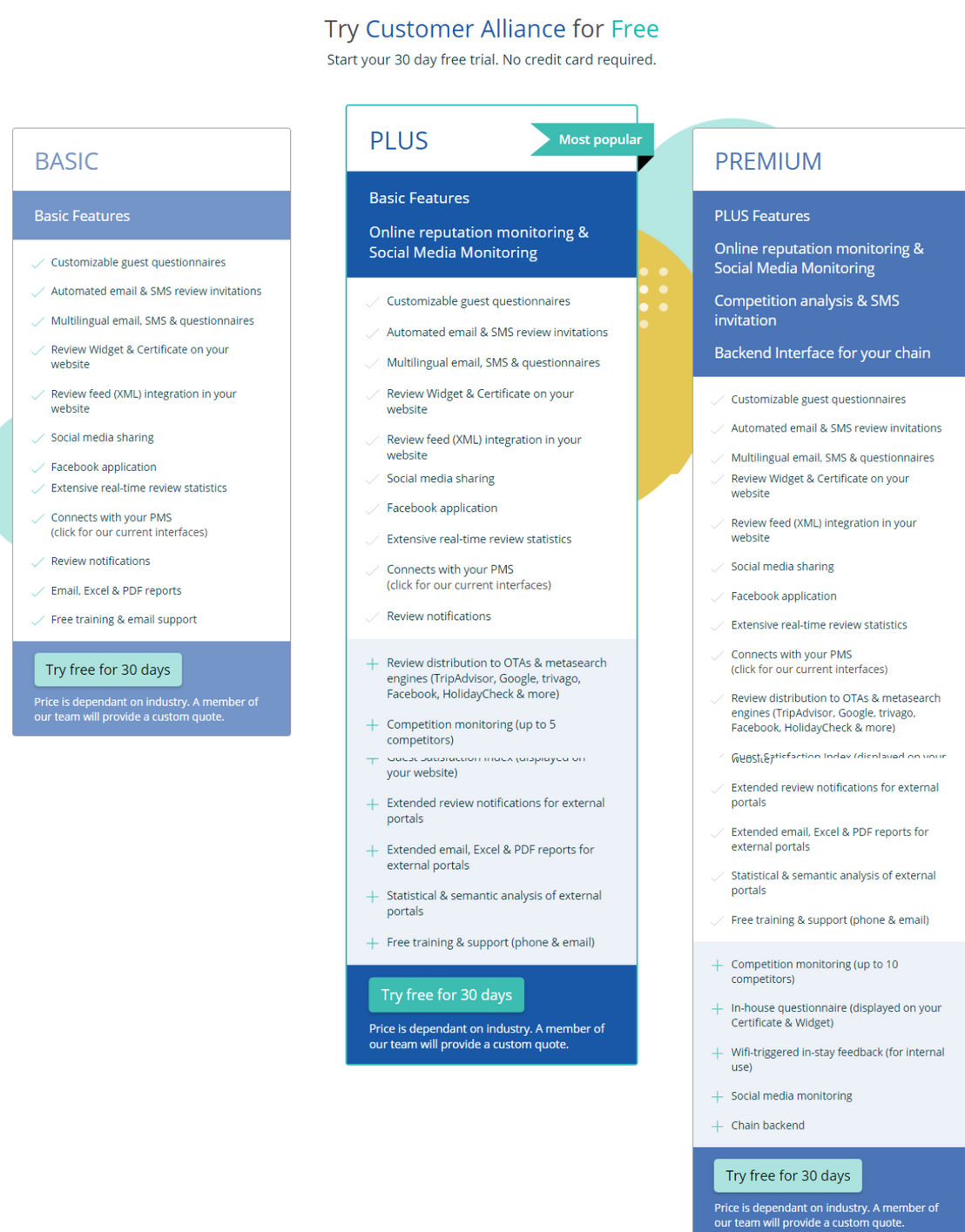 Customer Alliance pricing 1