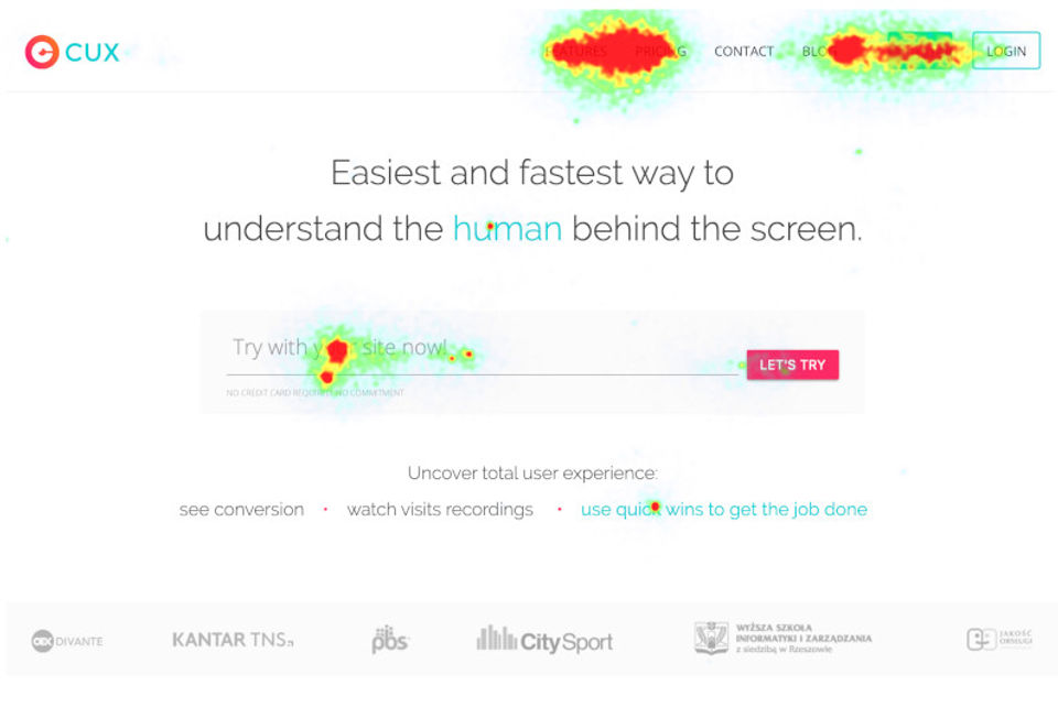 Cux.io screenshot 2