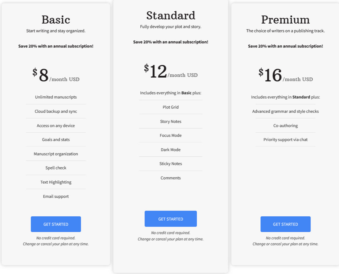 Dabble pricing 2