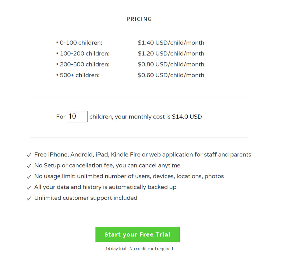 Daily Connect pricing 1