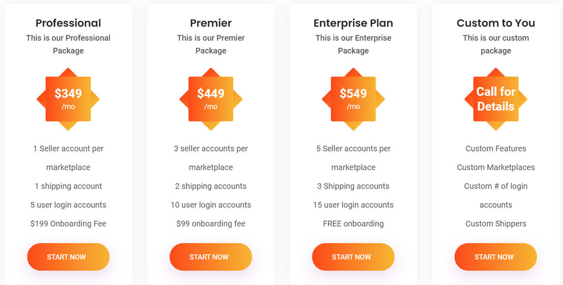 Dashboard OSM pricing 1