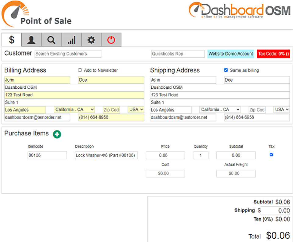 Dashboard OSM screenshot 3