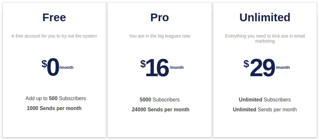 DashingMail pricing 1