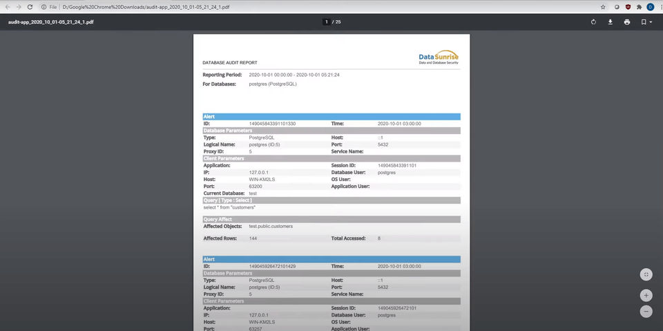 DataSunrise Database Security screenshot 3