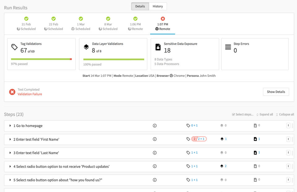 DataTrue screenshot 2