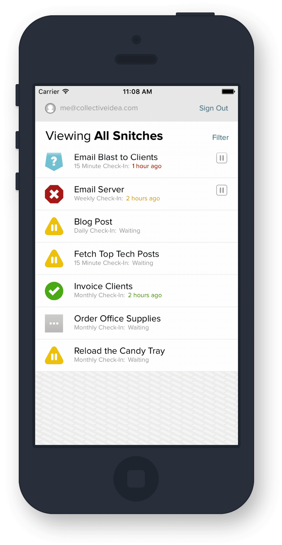 Dead Man's Snitch screenshot 4