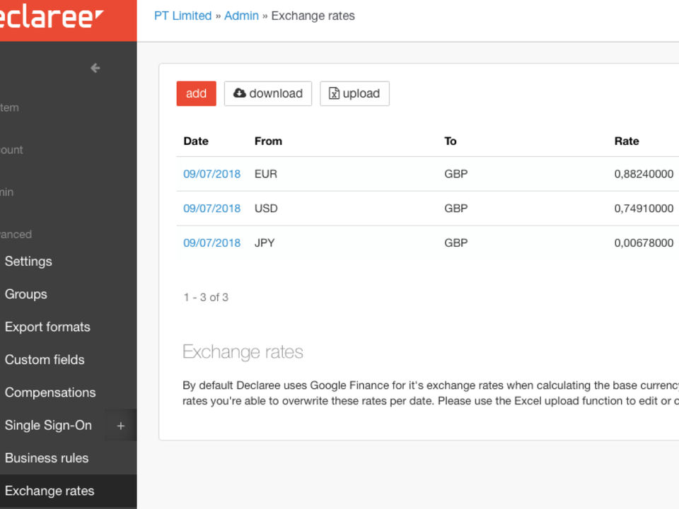 Declaree screenshot 1