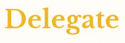 Delegate logo