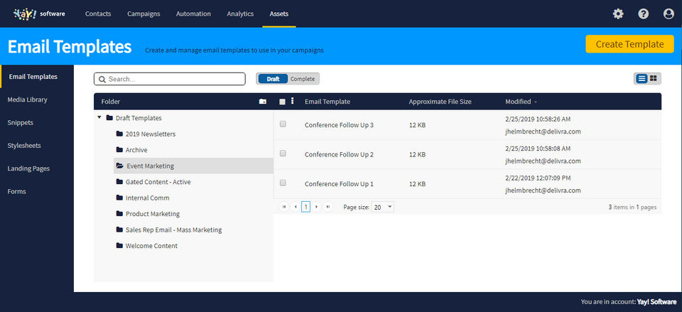 Delivra screenshot 1